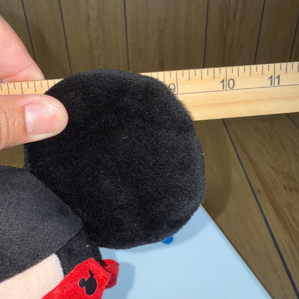 Disney Parks Minnie Mouse Nerd Plush With Glasses Hipster School Girl - Picture 12 of 15